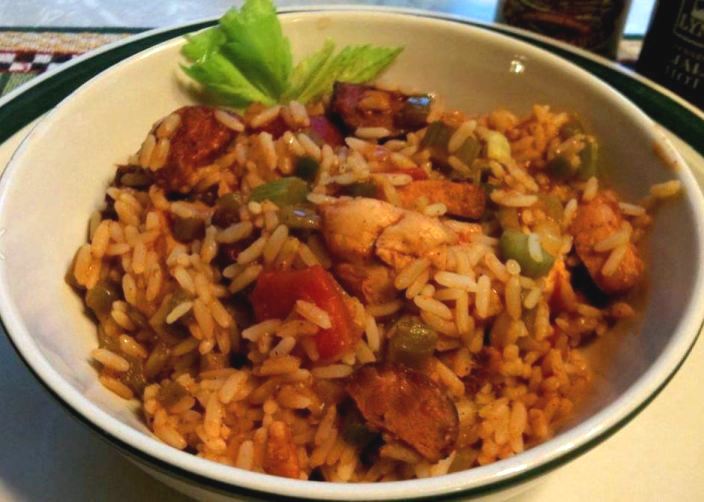 Easy Dirty Rice with Chicken & Andouille Sausage Recipe