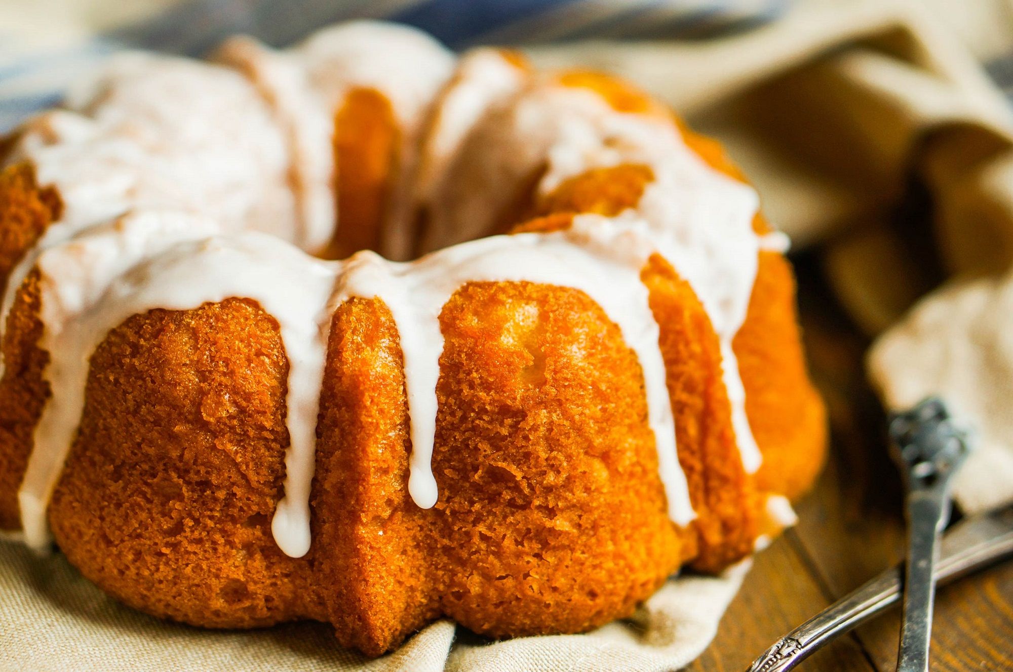 Spiced Orange Rum Cake