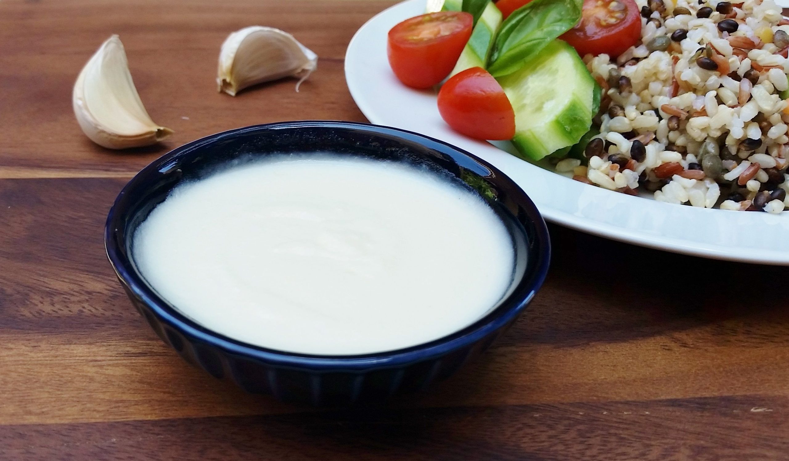 Toum - Intense Mediterranean Garlic Dipping Sauce - Chef Apprentice ...