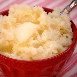 Mashed potatoes.